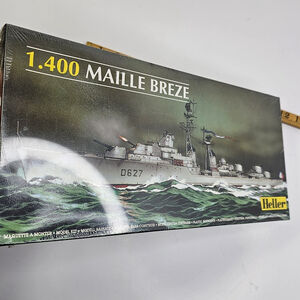 SEALED Heller 1/400 Maille Breze D627 Boat Model Kit 81012 NEW, France